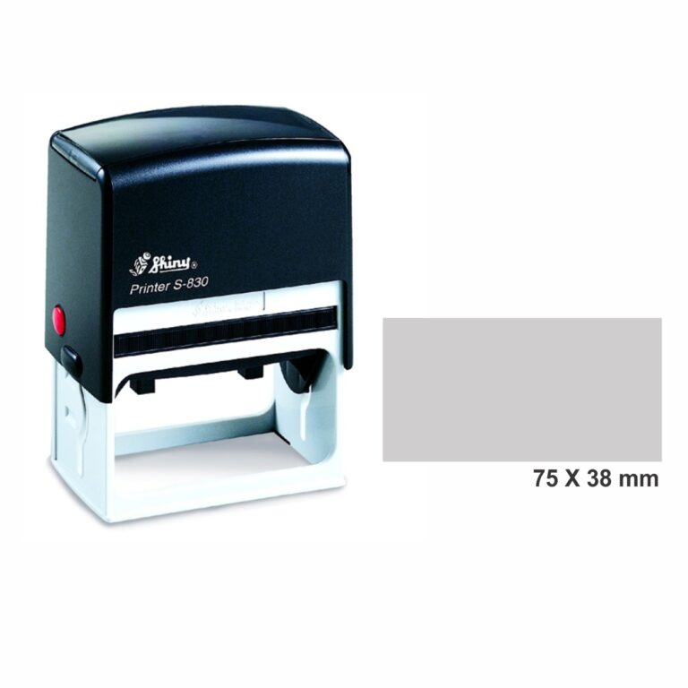 Sello Autoentintable Mod 830 Medidas 75 X 38 Mm Sellos Personalizados